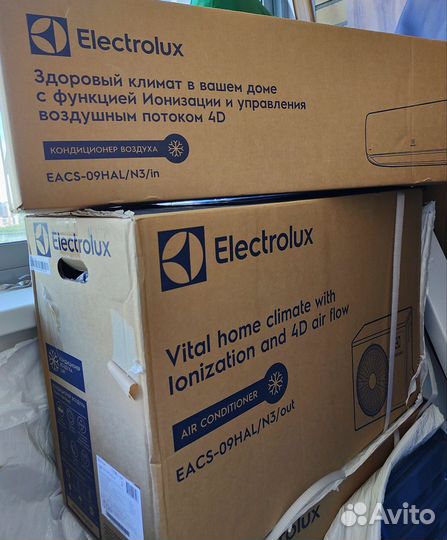 Новая сплит система Electrolux