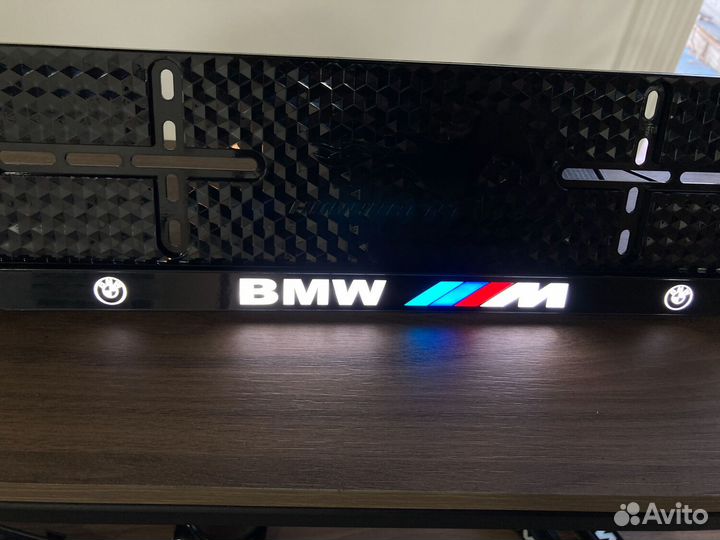 Номерные рамки с подсветкой