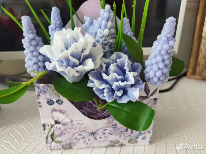 Букет из мыла