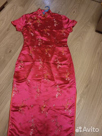 Платье кимоно шелк