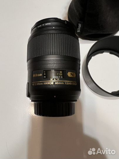 Объектив Nikon macro 60 2.8