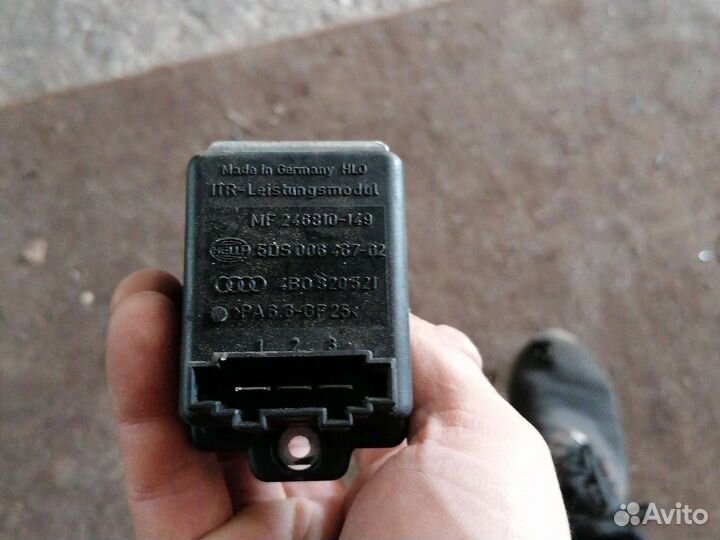 Резистор печки ауди а6 с5