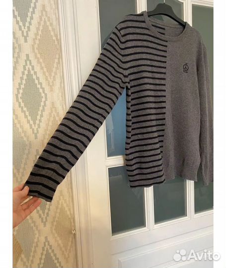 Love moschino Серый шерстяной джемпер/свитер