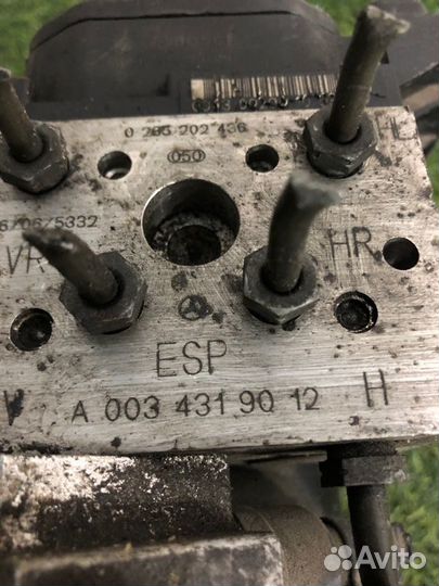 Блок abs Mercedes-Benz E-Class W210 M112 1999