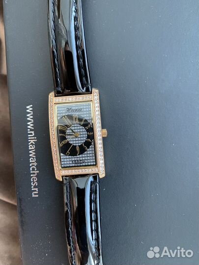 Золотые часы ника женские