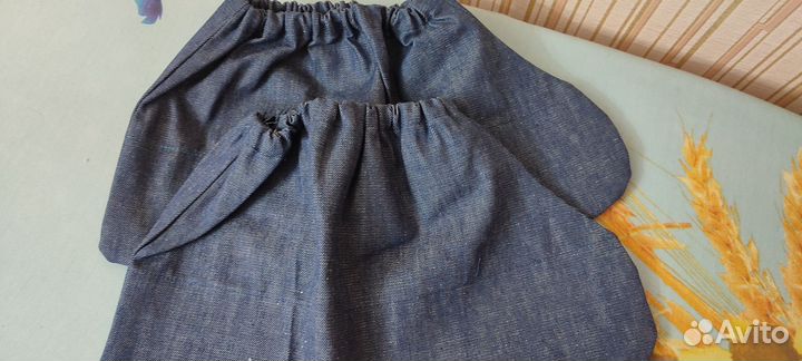 Бахилы тканевые большие