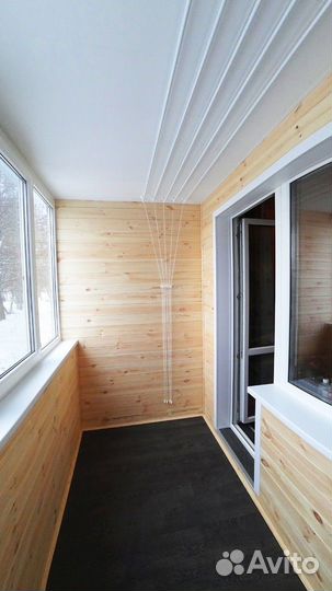 Отделка балконов.Отделка лоджий