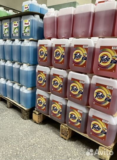 Гели для стирки, кондиционеры 5 л Оптом