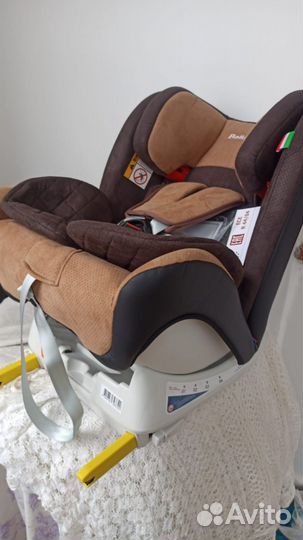 Итальянское автокресло 0-36кг. Изофикс. Новое