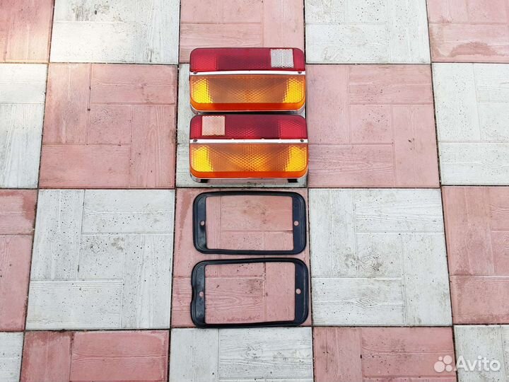 Задние хром фонари ваз 2103