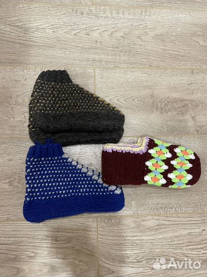 Носки домашние шерстяные