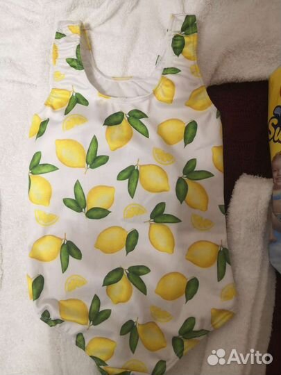 Купальник и халат детский