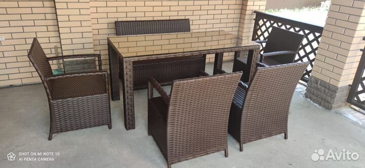 Мебель из искусственного ротанга