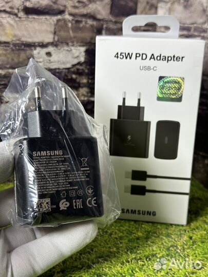 Зарядное устройство samsung 45w с кабелем