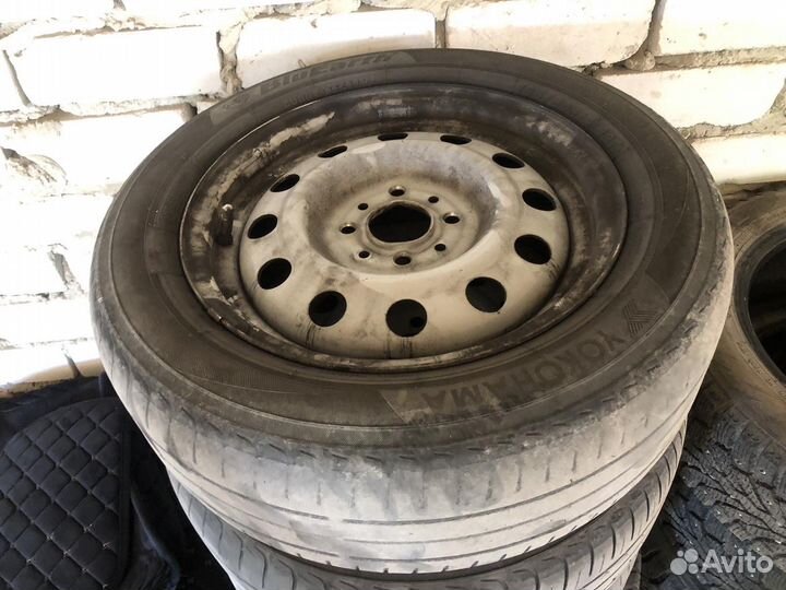 Бу резина с дисками r14