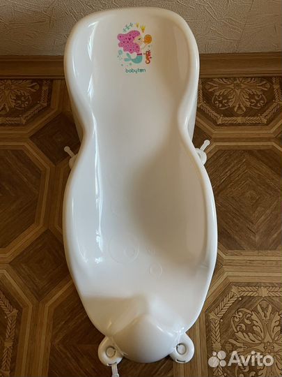 Горка для купания Babyton белая