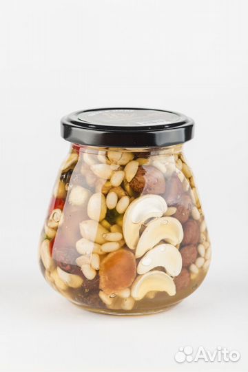 Мед с орехами, семенами и цукатами опт