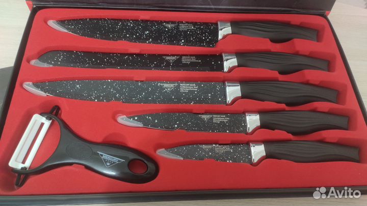 Кухонный набор ножей 6 предметов