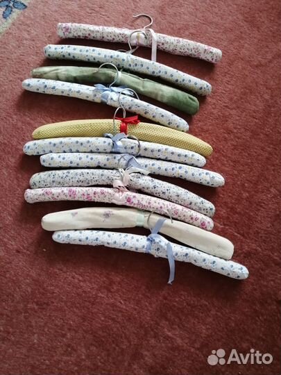 Вешалки плечики мягкие 10 шт