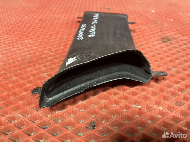 Воздуховод бампера левый Hyundai Santa Fe 3 15-18