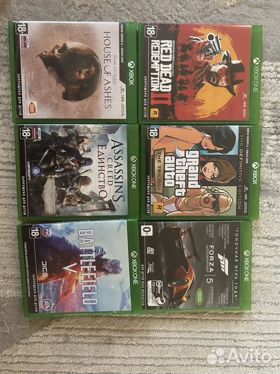 Диски на Xbox