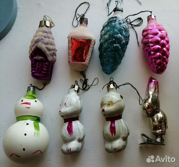 Елочные игрушки СССР