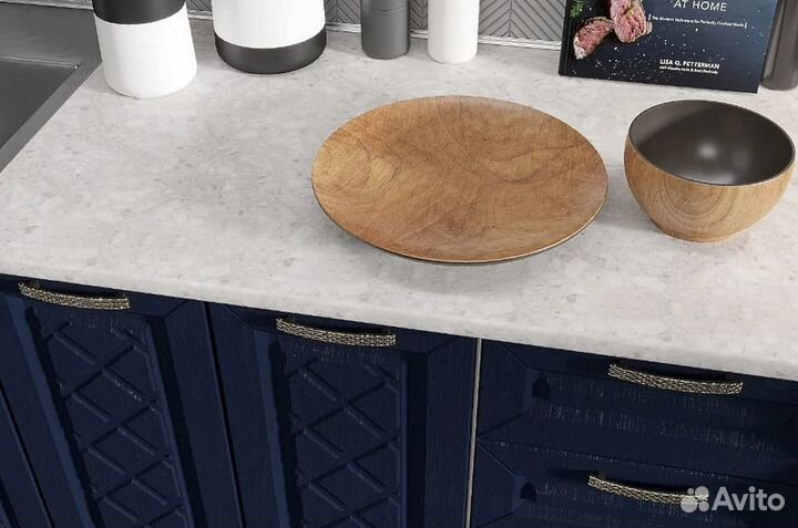 Кухня Агава Белая/Сапфир 1,6метра