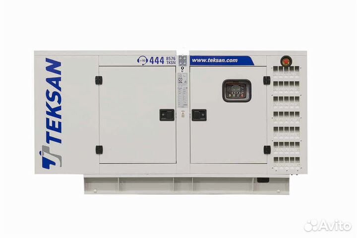Дизельный генератор Teksan 32 кВт в еврокожухе