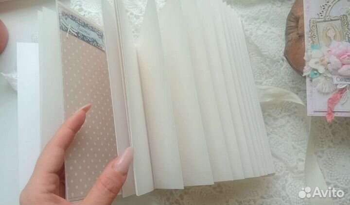 Фотоальбом и открытка ручной работы