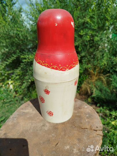 Матрешка термос СССР винтаж