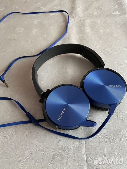 Продам проводные наушники Sony MDR-XB450