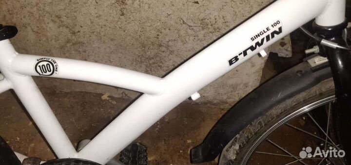 Детский велосипед decathlon btwin single 100