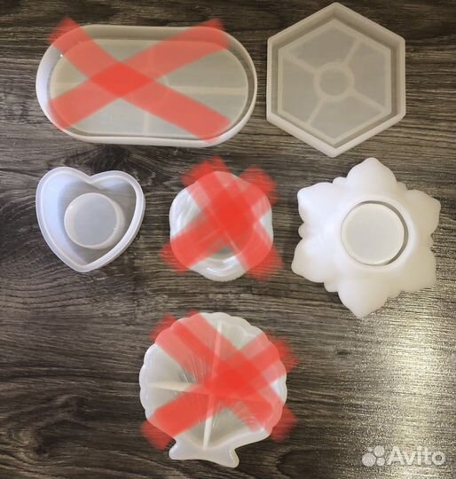 Силиконовые формы для гипса