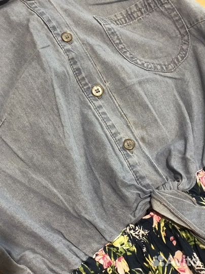 Летнее платье для девочки 152