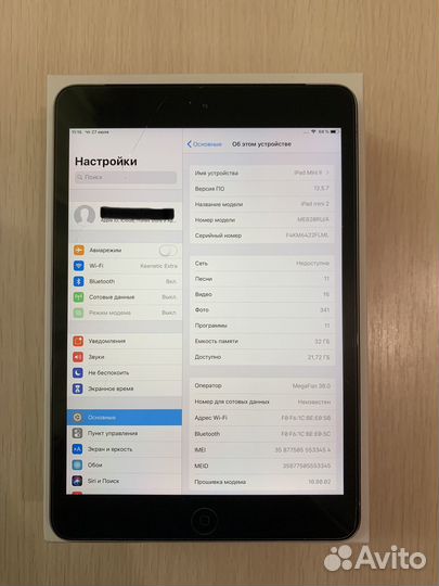 iPad mini 2 Wi-Fi Cellular 32Gb