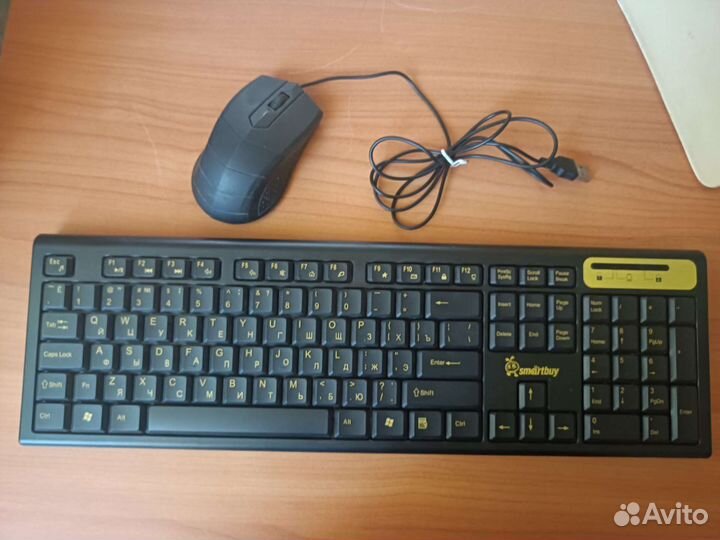 Мышь рабочая, клавиатура под ремонт/на запчасти