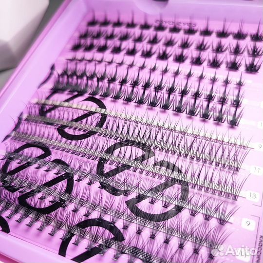 Новые упаковки накладных ресниц
