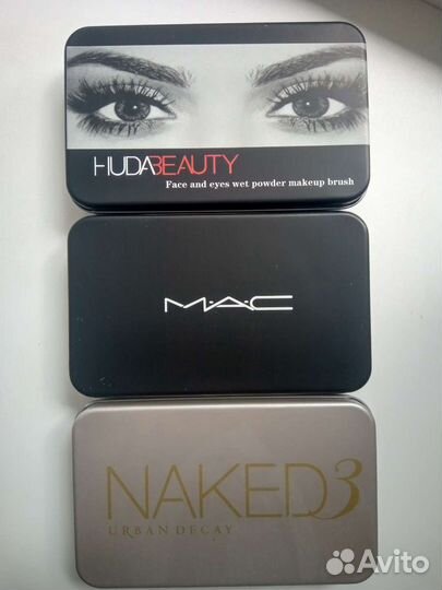 Кисти для макияжа набор 12 шт Mac,Huda Beauty