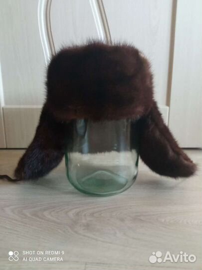 Шапки норковые 2 штуки