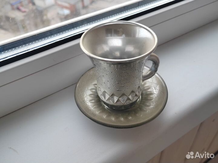 Комплект чашек с блюдцем СССР