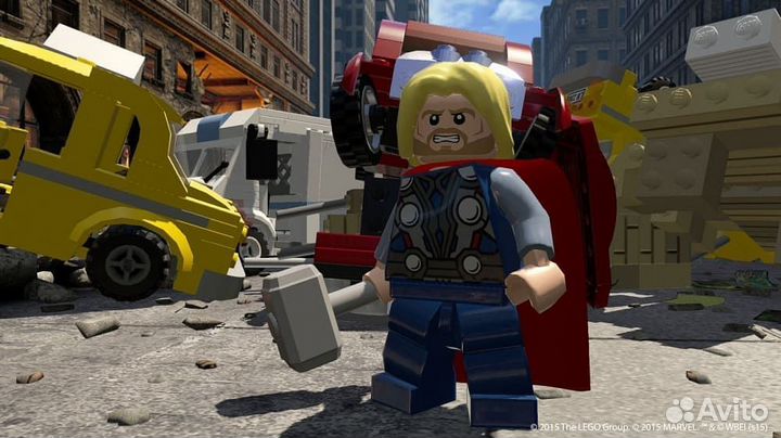 Lego Marvel Мстители PS4
