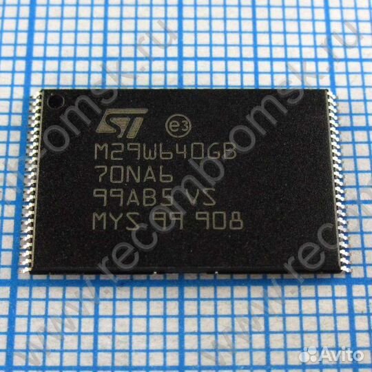 M29W640GB-70NA6 - Flash память 64Mbit