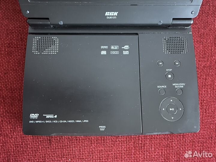 Портативный dvd плеер bbk DL8513TI