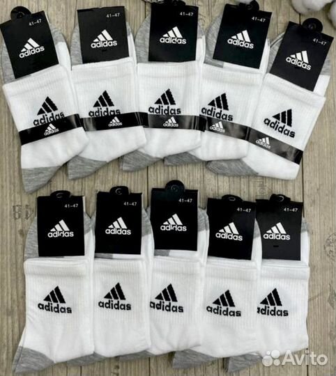 Мужские кожаные кроссовки Adidas фишки