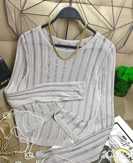 Женская кофта сетка, блузка