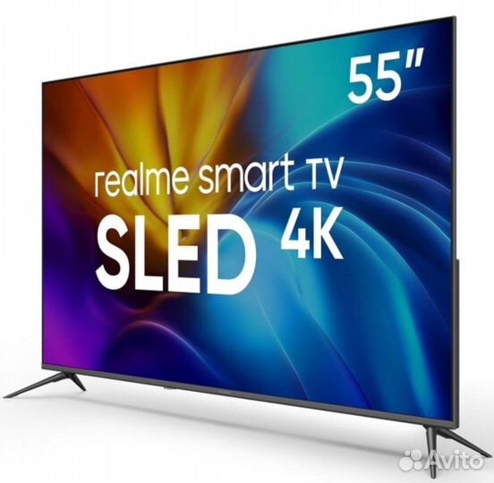 Телевизор Realme SMART TV sled 4K 55 (139 см)