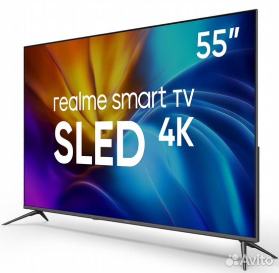 Телевизор Realme SMART TV sled 4K 55 (139 см)