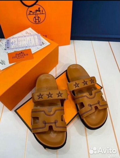Шлёпанцы hermes