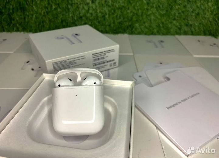 AirPods 2 Premium 5+ (реальная цена) + доставка