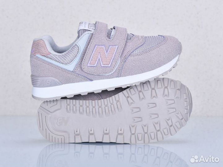 Кроссовки детские New Balance натуральная замша